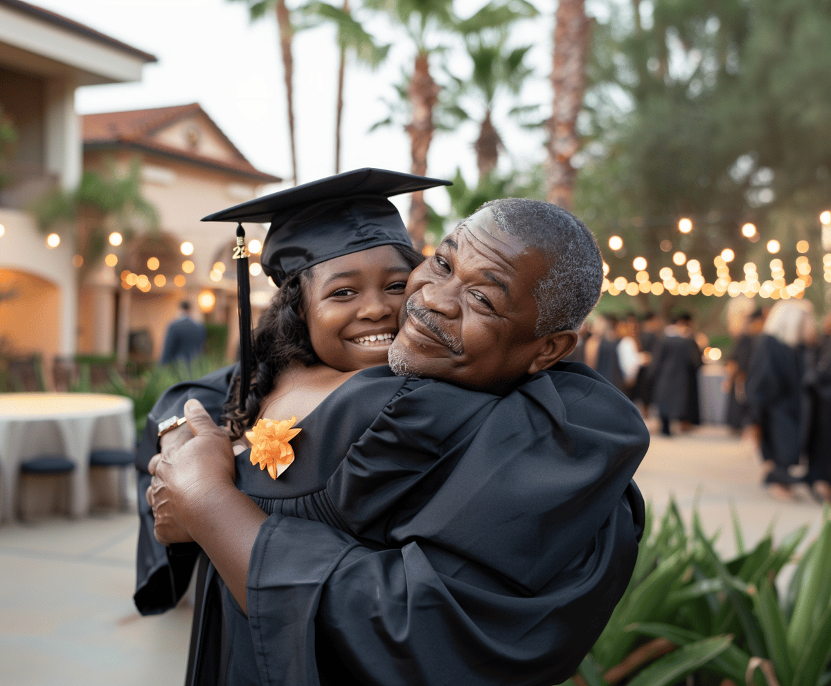 Cap and gown