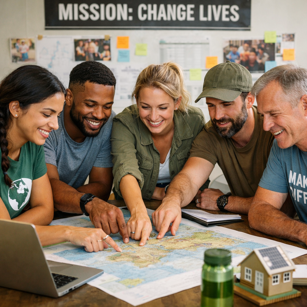 work with a mission driven team